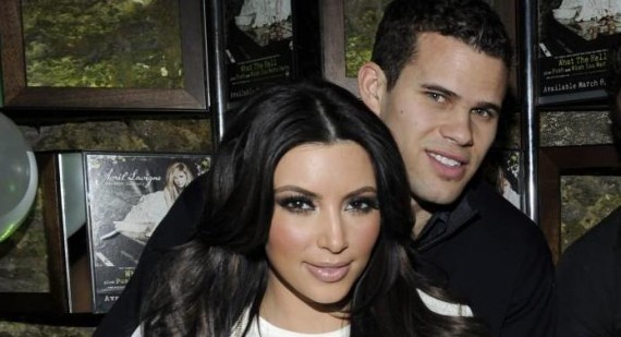Kim Kardashian and Kris Humphries