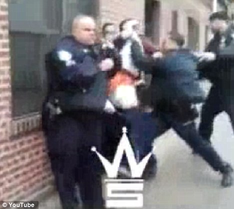 Four New York cops caught on camera viciously beating and kicking teenage drug suspect [VIDEO]