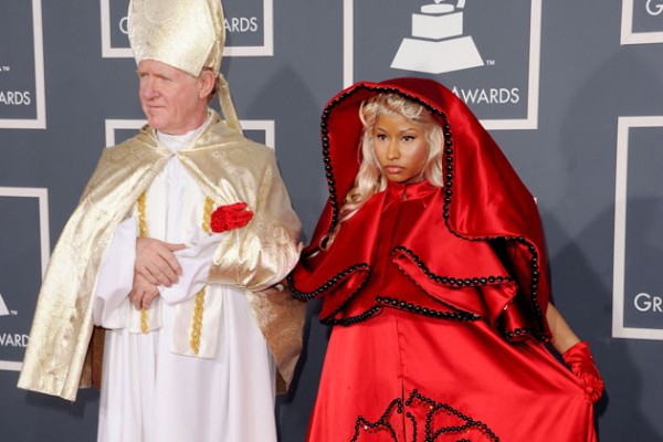 Catholics Ticked Off Behind Nicki Minaj’s Grammy Crap
