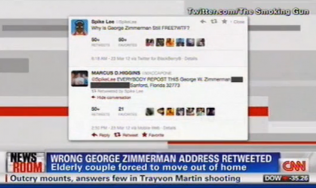 Wrong Address Tweeted As Zimmerman’s, Florida Couple In Hiding [VIDEO]