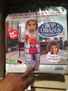 “Bop” Barack Obama Punching Bag