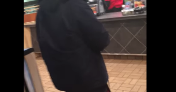 Watch: McDonald’s employees quits job and tears the whole place up